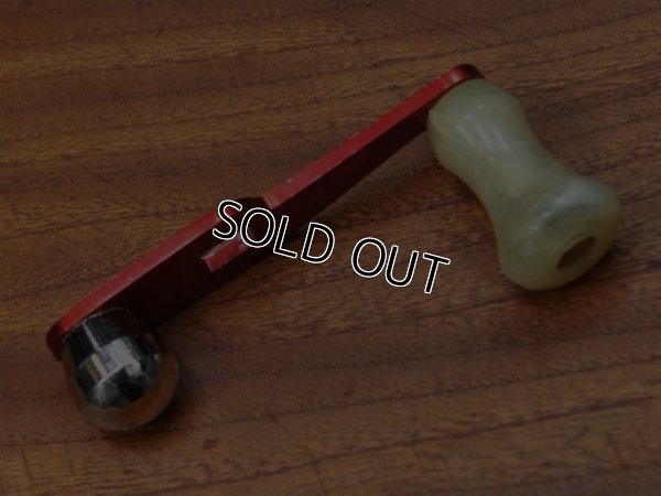 画像3: オールドABU1000〜6000番★☆★カウンターハンドル★☆マーブルノブ★赤