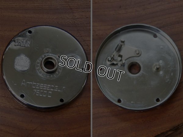 画像2: ABU 7500 C☆★サイドカップ 左右セット クリッカー付★☆クローム