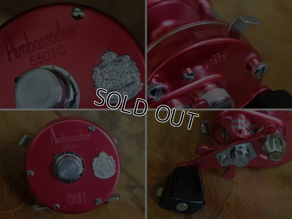 画像5: ABU Ambassadeur★☆★アブ アンバサダー 5501C★☆クラシックレッド★左ハンドル