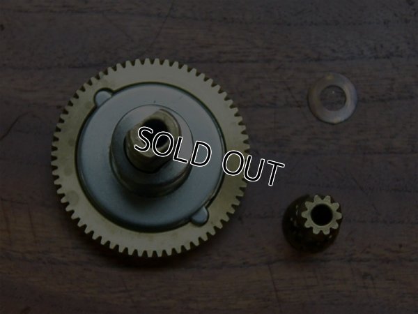 画像2: ABU4000/5000/6000番台☆★メインギヤ＆ピニオンギアセット★右用☆6.3:1★ブッシング付