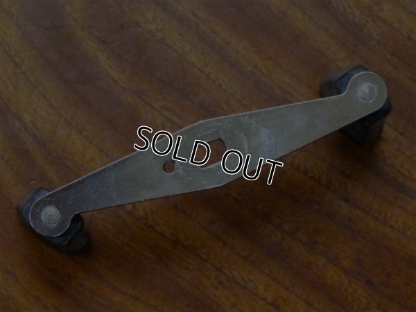 画像5: オールド★チェッカー付☆★ABU アブ 80mmハンドル★☆平ノブ★ クローム