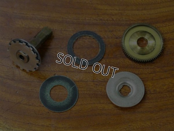 画像6: ABU4000/5000/6000番台☆★メインギヤ＆ブッシングセット★右用☆4.7：1