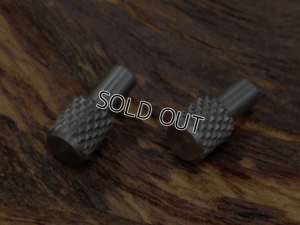 画像2:  ABU 1500/2500/3500番ハンドル側サイドカップ SS Custom Thumbscrew★☆Stainless Steel★