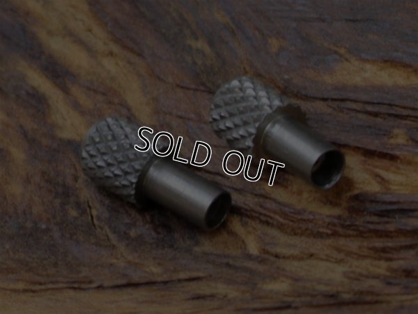 画像3:  ABU 1500/2500/3500番ハンドル側サイドカップ SS Custom Thumbscrew★☆Stainless Steel★