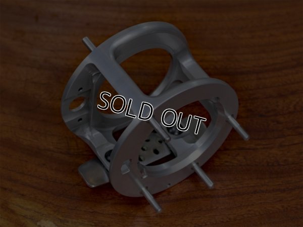 画像2: ABU5001用★☆千鳥屋★強化フレーム★☆鳥籠★シルバー★☆左ハンドル