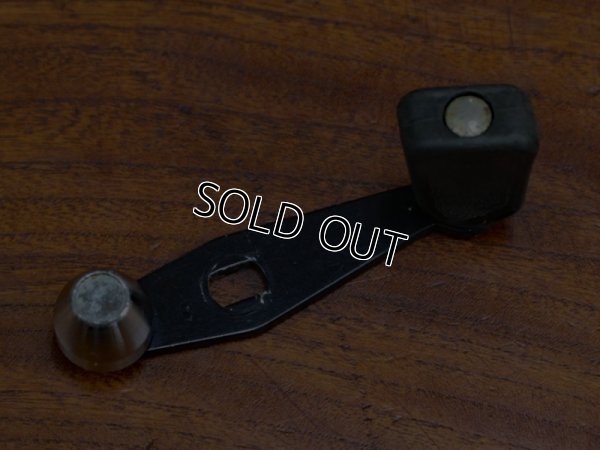 画像2: オールドABU1500/2500/4000/5000/6000番☆★カウンターハンドル★黒☆★ひねりノブ