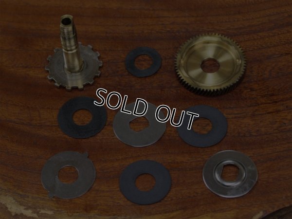 画像6: ABU4000/5000/6000番台☆★メインギヤ＆ピニオンギアセット★左用☆6.3:1★ワッシャーセット付き