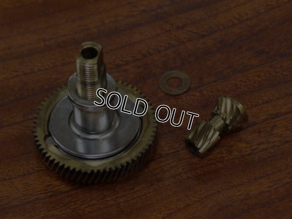 画像1: ABU4000/5000/6000番台☆★メインギヤ＆ピニオンギアセット★左用☆6.3:1★ワッシャーセット付き