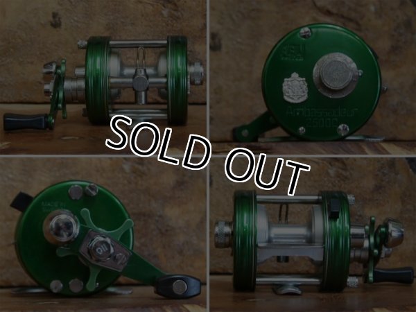 画像5:  ABU Ambassadeur 2500C Nostalgia(green)☆★アブ 1500C　ノスタルジア　グリーン★☆IAR (5)