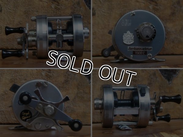 画像4: オールド 美品☆ABU Ambassadeur 1500C★アブ アンバサダー 1500C★☆ステッカーモ デル (4)