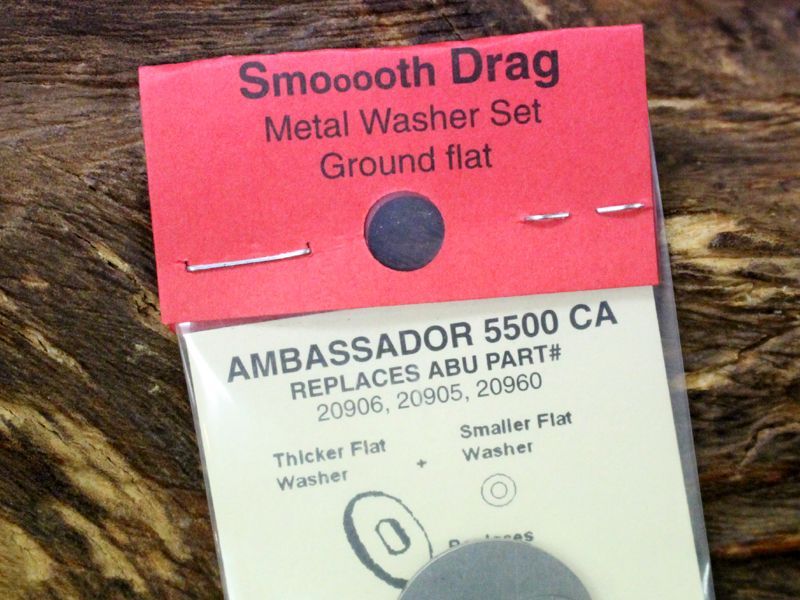 画像2: ABU4000/5000/6000番☆★スムースドラグ メタルワッシャセット ★☆★Smooth Drag Metal Washer Set (2)