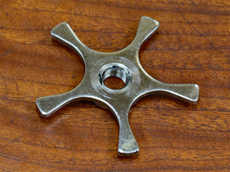 画像1: ABU 7000/9000/10000番★☆★スターホイール★ドラグホイール★5本足☆クローム (1)